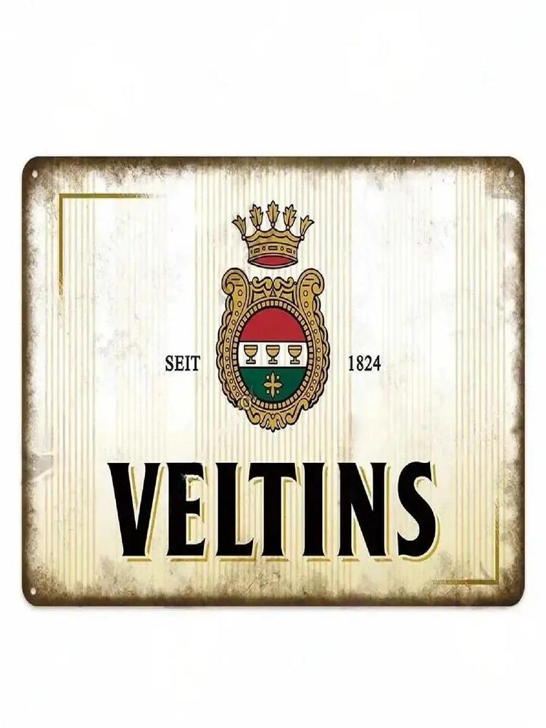 Vintage Metal Tin Signs Plaque  Erdinger Veltins Wall Decoration  Iron Art Posters for Man Cave Home Cafe Garden Club Bar  Retro