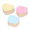 Post-it Notes Cute Strong Adhesive Multi-color Notebook Suitable Business Use Apple Strawberry Heart Shape Office Classroom Home Blackboard Wall 100