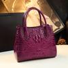 Crocodile Pattern Women's Bag, Large Capacity Garden Bag, 2026 New Style, Light Luxury Fashi Handheld Shoulder Bag