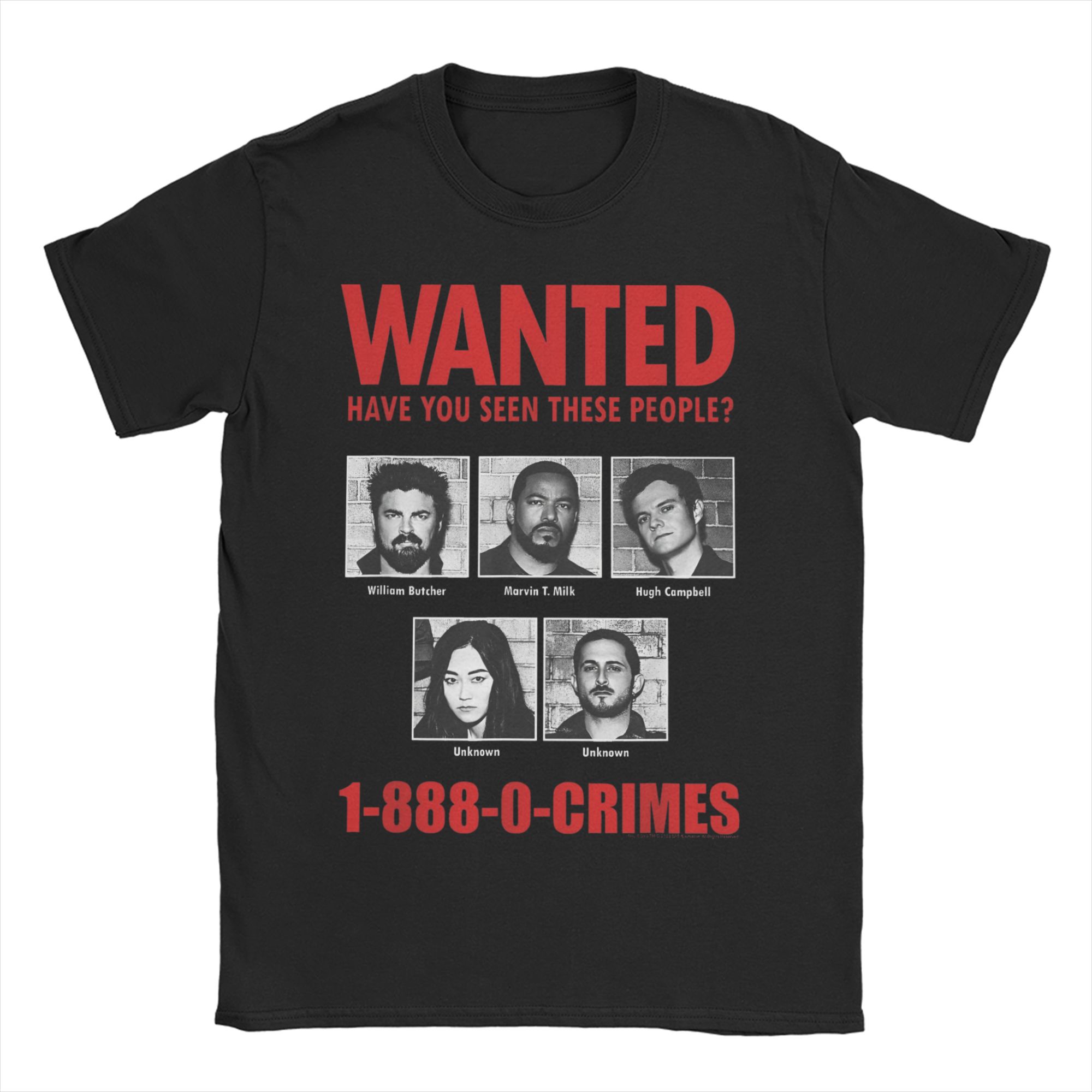 

The Boys Movie TShirts for Unisex Women Creative Cotton Tee Shirt Crewneck Short Sleeve T Shirts New Arrival Clothes S