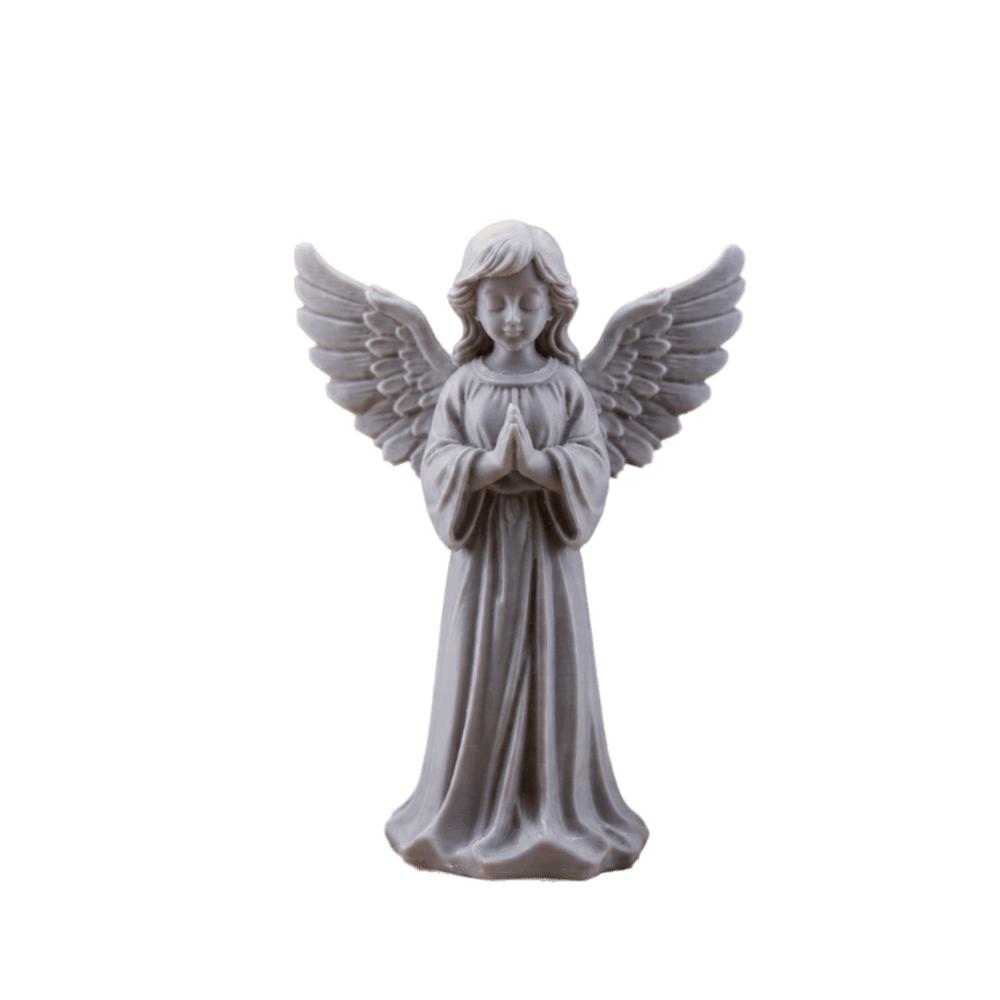 Decoration Desktop Ornaments Light Luxury Guardian Angel Figurine Cute Girl Sculpture Office