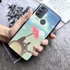 Cartoon Happy Totoro Cat Case for Motorola Moto EDGE 20pro 20lite E6 E7 Cover G STYLUS GPLAY GPOWER G 5G PLUS G30 G100 Coque