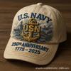 D Digital Printed Baseball Cap US Navy Anniversary Hat Printed Peaked Cap Sun Cap