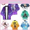Unisex Demon Slayer Top Kamado Tanjiro Agatsuma Zenitsu Cosplay Costume S-3xl