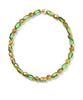 Green Gold Mix Stone Bracelet (PLT-BR-056_GN)
