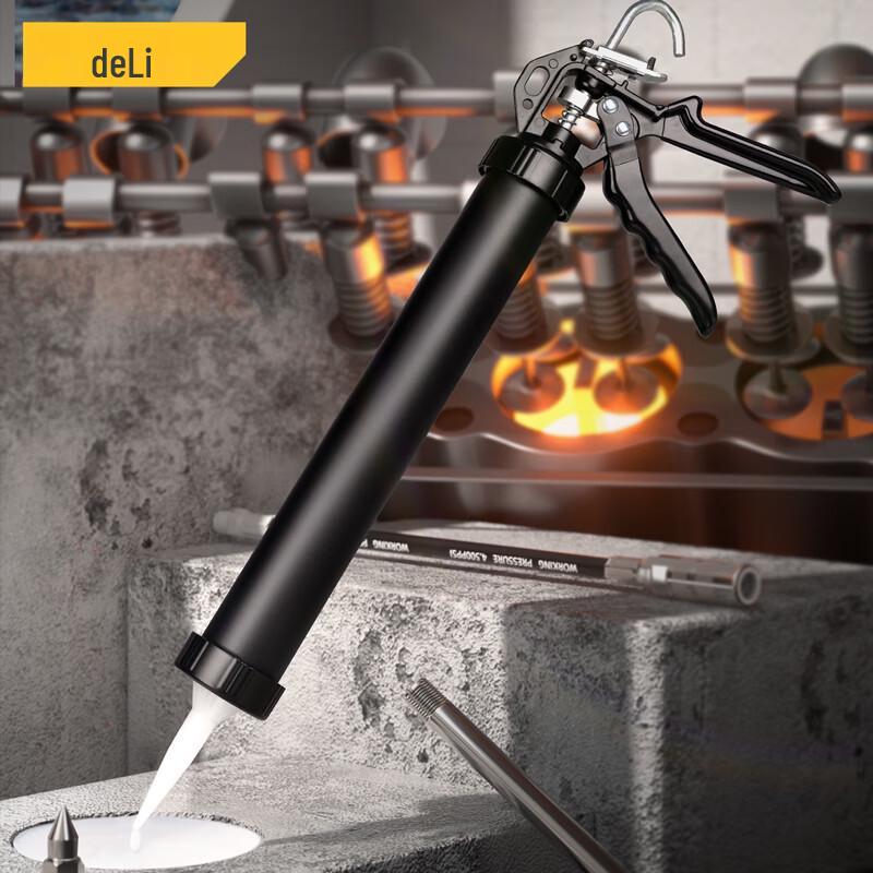 Deli Metal Plate Anti-Drip Sealant Caulking Gun