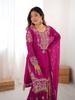 Damen Bollywood Shanarara Salwar Anzug Indischer Designer Partykleidung Anzug Shanara Dupatta Set Salwar Kameez