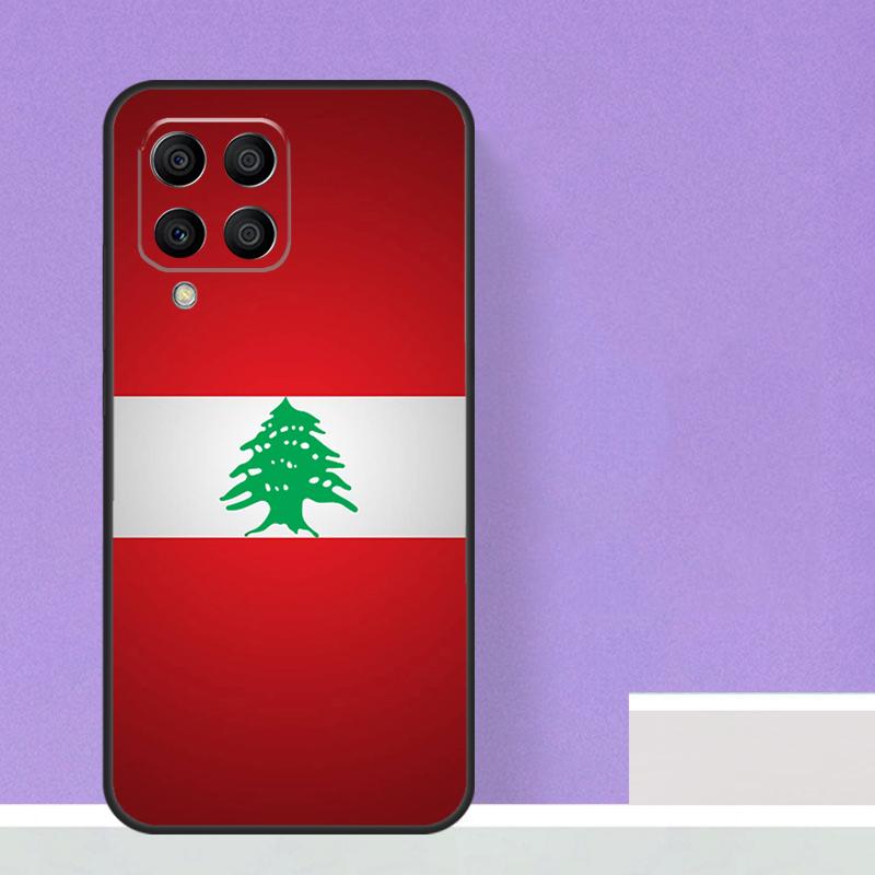 Lebanon Flag Map Case For Samsung Galaxy M16 M11 M21 M31 M20 M23 M54 M14 M34 M13 M52 M32 M12 M36 M56 M15 M55