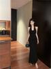 Socialite Pure Desire Backless Halter Summer Long Dress - Slim Fit, Chic & Exquisite