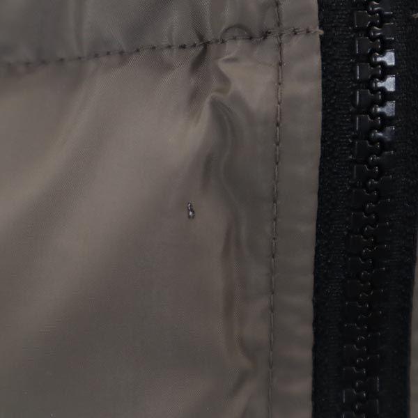 FIRSTDOWN Logo embroidery reversible Down jacket LL tea Men's Used