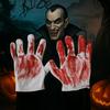 Ghost Blood Stain Masks Dress Up Cosplay Props Realistic Blood Mittens  Party