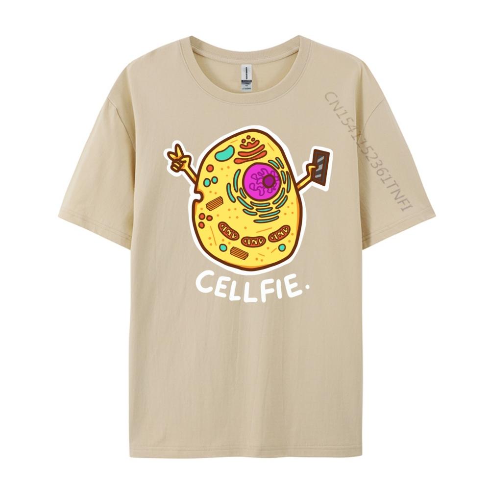 Cell Fie Science Biology Mens TShirts Camisetas De Hombre Harajuku Limited Time Special Tshirt Graphic