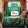 Happy 14Th Birthday Celebration Blanket Personalized Name Soft Comfortable Stylish Blanket Car Blanket Perfect For Travel Camping Outdoor Home