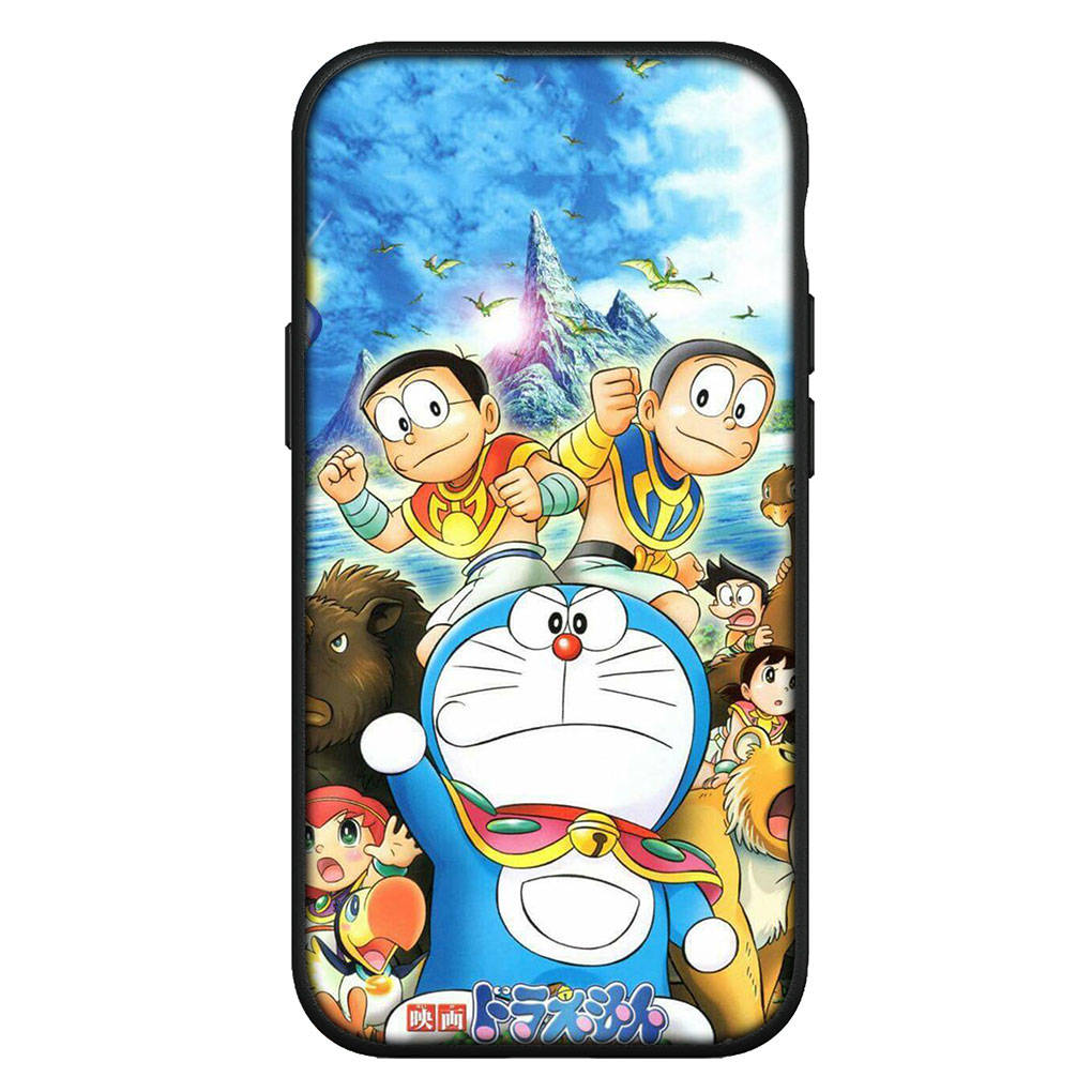 Kryt pro iPhone 16 15 Xiaomi Redmi Note 14 13 12 11 Pro Max X 8 9 16e Samsung Galaxy S25 S24 S23 Moto G85 G24 OPPO Huawei Anime Doraemon Pouzdro na telefon