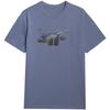 Men's 4F M2359 Denim T-Shirt, 100% Cotton, Size S