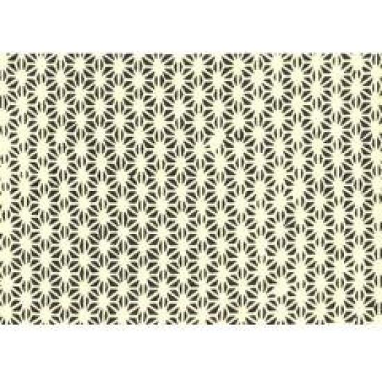 

Тенугуй Рука с листом конопли Хлопок Сделано в Японии Нива-дзомэ (Японское полотенце) - Чу-сэн (Окрашенный узор) - 100% - чёрный