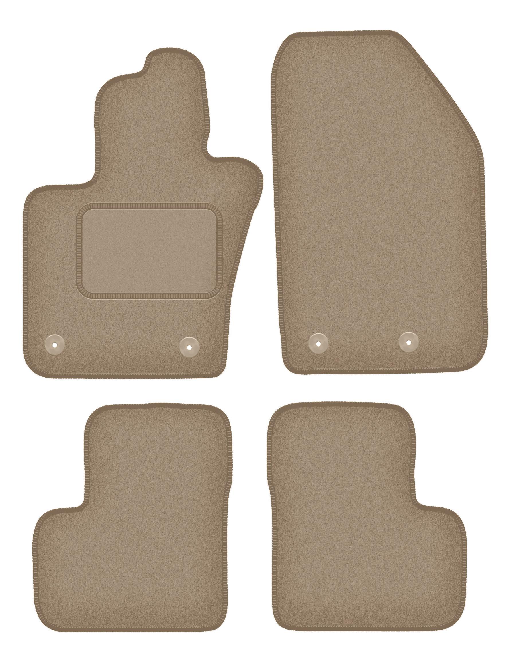 Tappetini auto in velluto per: Alfa Romeo Tonale 965 SUV (2022-) beige