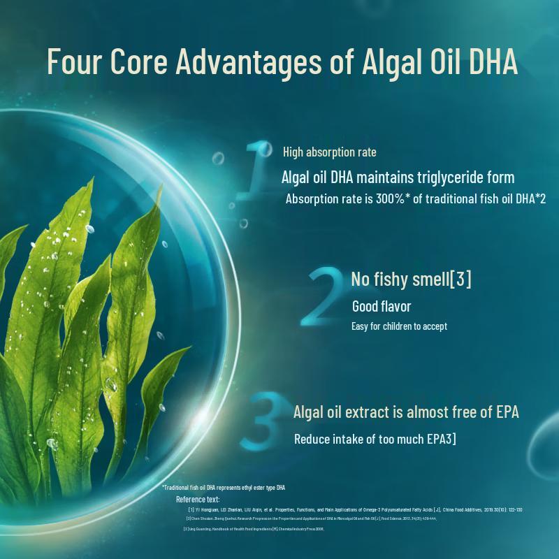 By-Health DHA Algae Oil Softgels for Kids & Teens