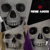 Hanging skeleton ghosts, set of 3, Halloween decorations, adjustable arms, 90/110/200cm
