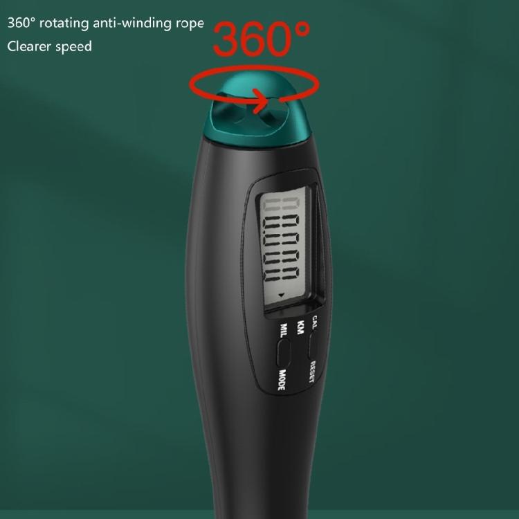 Weighted Jump Rope For Adult Indoor Outdoor Exercise Removable Digital Counting Skipping Rope with Precisions Counter
