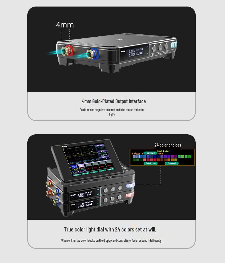 MDP-P906 Mini DC Power Supply, 30V 10A 300W, Step-Up/Down Linear Switching, MINIWARE