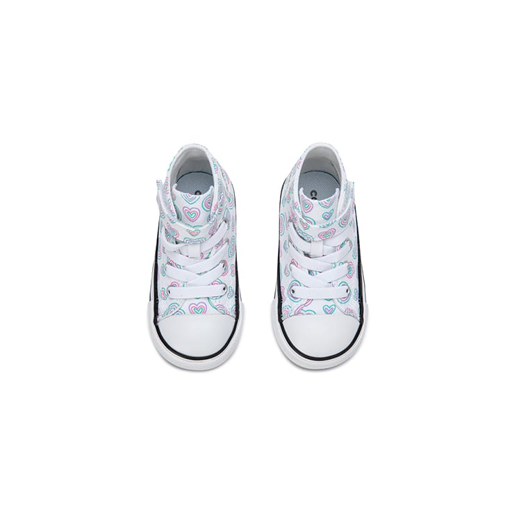 Converse Chuck Taylor All Star EasyOn High TD 'Hearts' A08379C