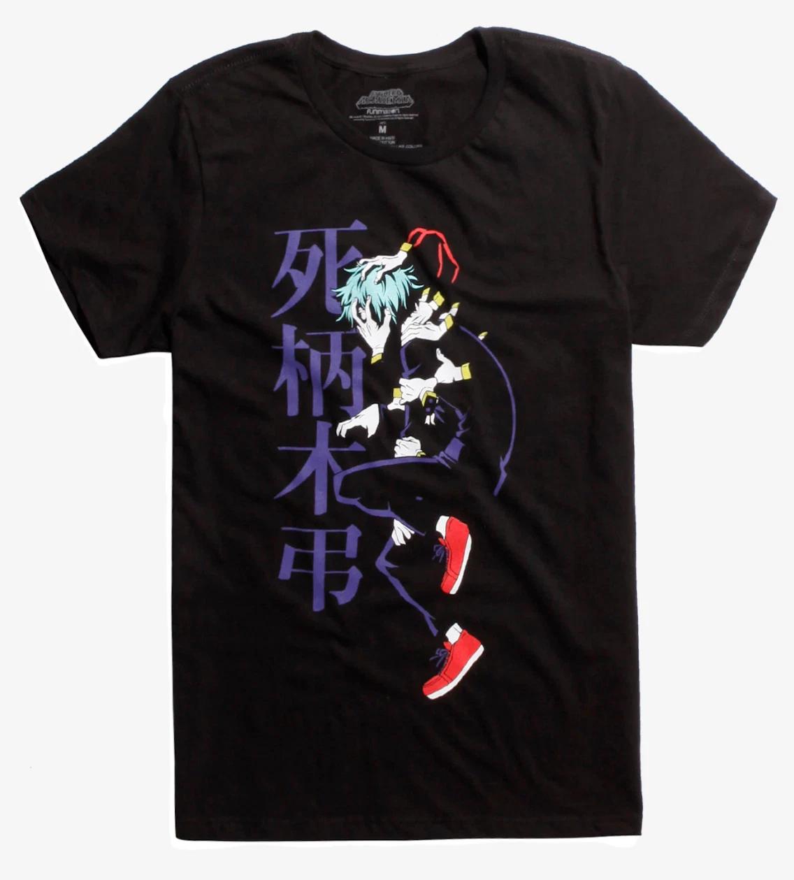 ANIME My Hero Academia TOMURA SHIGARAKI T-Shirt NEW Authentic & Official S