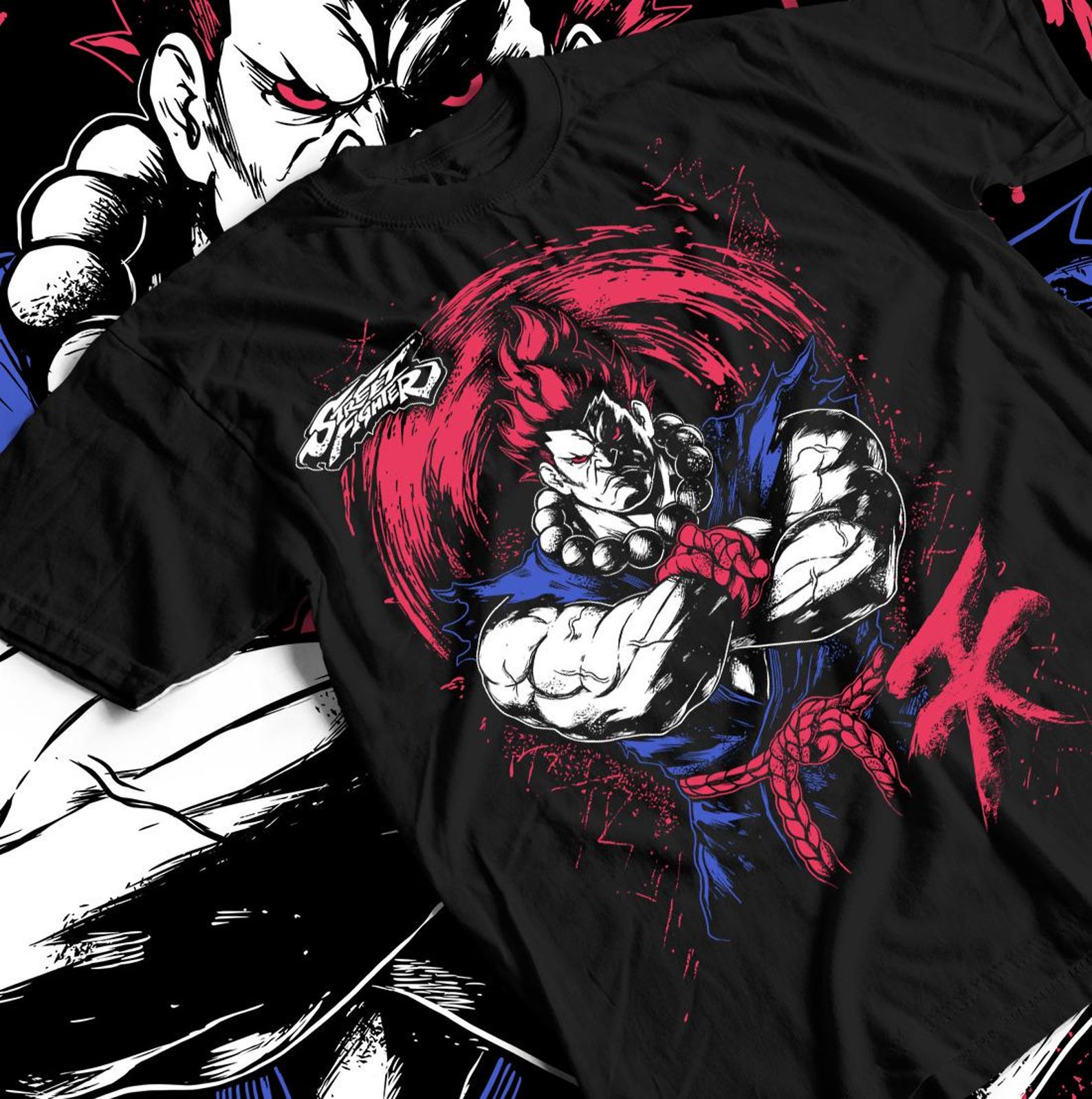 Anime Manga Fighting Shirt Tee | Video Games Graphic XL