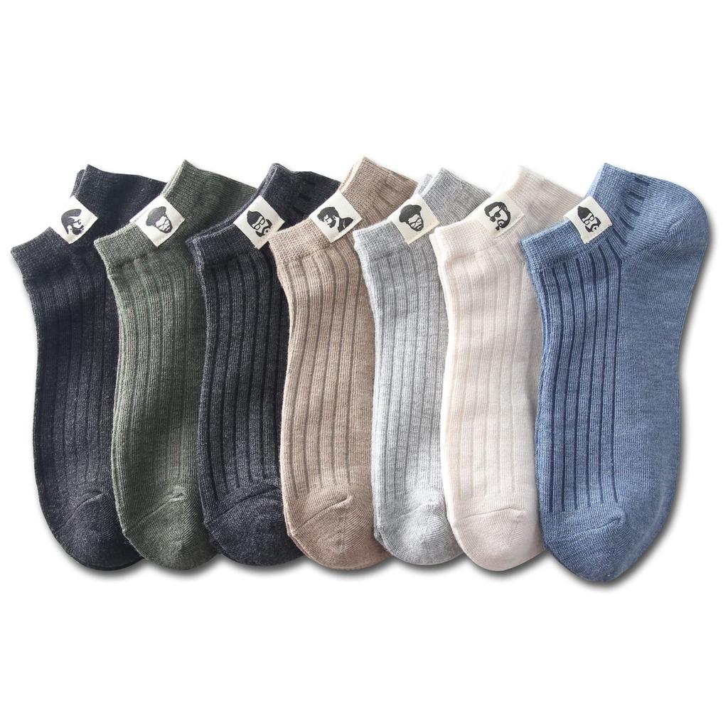TsujiYa Ankle Sizes Unisex Men's Socks, Sports, Summer, 7-Pair Set, 24-27cm, Breathable, Anti-Odor, Antibacterial, Cotton,