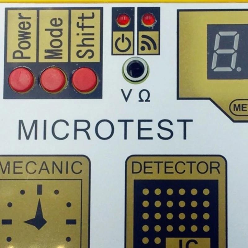 Electronic Meter Movement Tester And Battery Pulse Checker Testing Suitable For Watch Repair With Demagnetizer Function