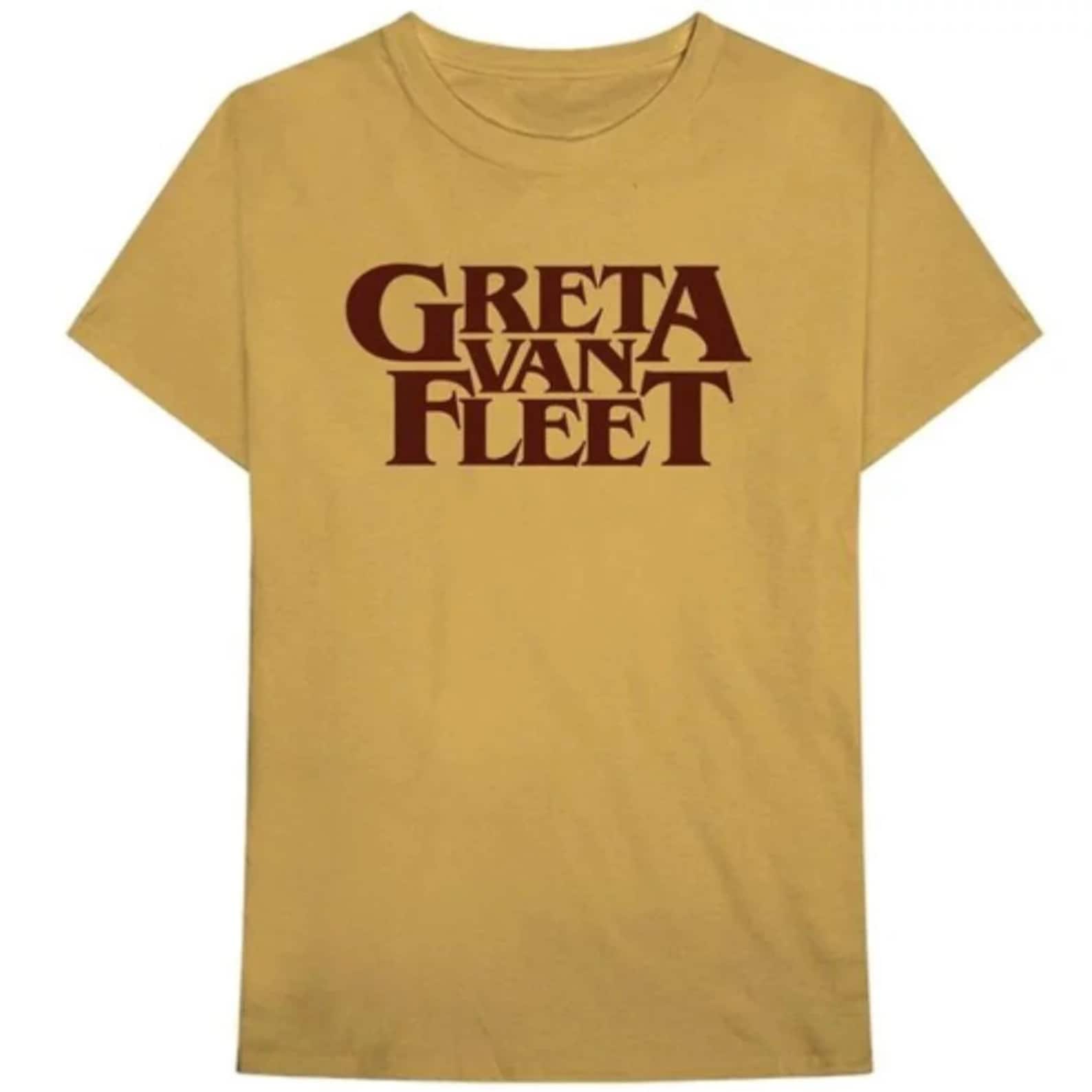 Greta Van Fleet Mens T shirt- My Way Soon Album Tour T shirt Licensed Band Merch - Boyfriend Tee S
