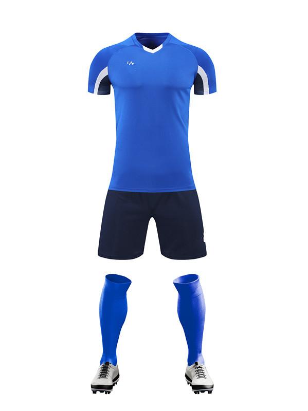 Short Sleeve Football Suit Men's and Women's Adults Children's Breathable Quick-Drying Training Sports Suit Football Suit