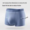 Hengyuanxiang Men's 10A Antibacterial Pure Cotton Boxer Briefs