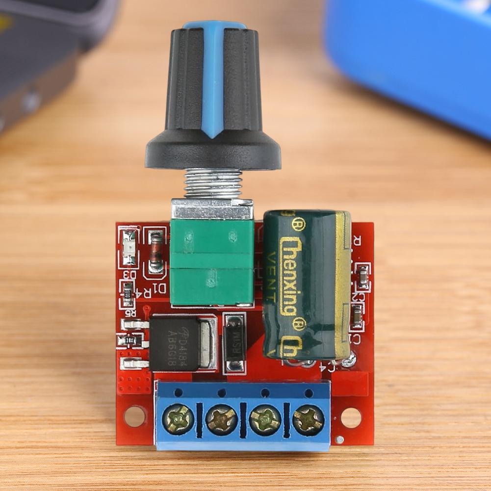 5A Motor PWM Speed Controller DC 4.5V-35V 90W Motor Speed Controller Fuse Automatic Recovery Speed Control Switch