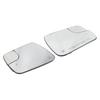 2 × Cristal de Espejo Exterior con Punto Ciego + Calefacción Para Dodge Ram 1500 2500 19-22