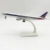 B777 Collection Model 20cm American Airways Aircraft Diecast Metal Alloy 1/400 Scale With Airplane Stand Aviation Decoration