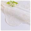 White Patterned Tablecloth Rectangular Waterproof Table Cloths Suitable for Wedding Birthday Party Table Adorn Anti Scald Easy To Maintain Table Mats