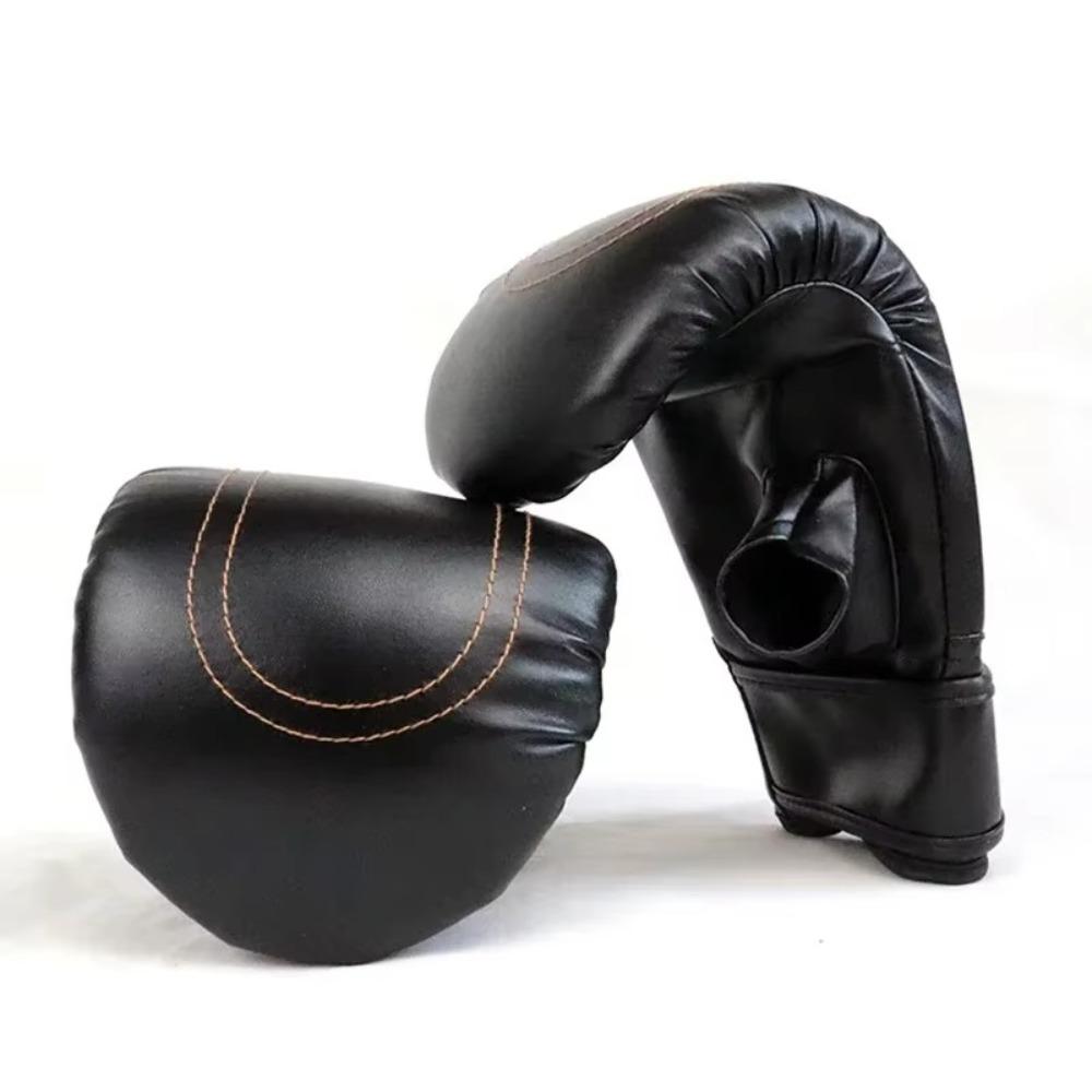 1 Pair PU Leather Boxing Gloves Boxing Training Exercise Sports Protection Mitts  Adults Women Men