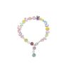 Elegant Multicolor Gemstone Lolita Rainbow Bracelet - Sweet, Versatile, and Sophisticated Gift