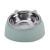 Practical Cat Bowls Non-slip Base Pets Puppy Cats Food Drink Water Feeder Neck Protection Dish Pet Bowl 200ml 15 Degrees Tilted