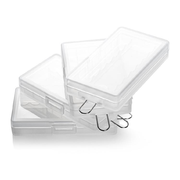 Boîte de Rangement pour Piles 3A à Coque Dure 8 Emplacements avec Fermeture Sécurisée pour les Besoins Domestiques, de Bureau et de Voyage