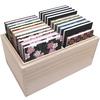 Senshishuin Goshuin Book Case / High-quality locking design for storing goshuin books, paulownia wood box, holds 20 books