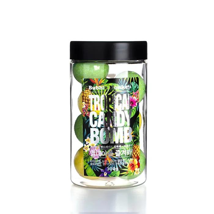 

Bubble Monkey Тропическая Конфета Бомба Газированная Бомбочка для Ванны 30г x 10шт