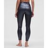 Lululemon WUnder Under Smoothcover Tight 25 Foil Radiate Foil Print Black Night