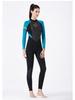 Women's 3MM Super Stretch Long Sleeve Wetsuit for Snorkeling, Surfing, and Diving