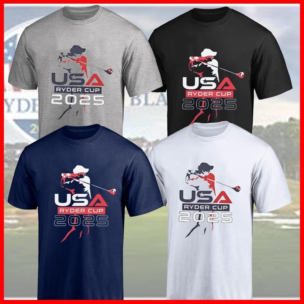 

HOT HOT - USA 2025 Ryder Cup Bethpage Black Logo Shirt All Size S-3XL Fastship XL
