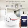 Detector de humo Wifi Sensor de alarma de incendio inteligente Sistema de seguridad inalámbrico Smart Life Tuya APP Control hogar inteligente para el hogar cocina/tienda/hotel/fábrica