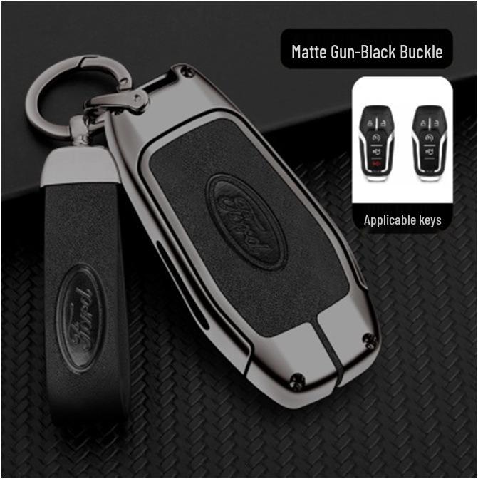 Ford Key Case Compatible with Mondeo, Edge, Explorer, Focus, EVOS, Escape