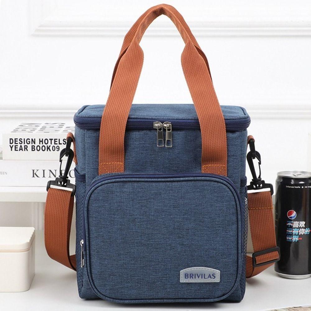 Thickened Food Cooler Bags Portable Picnic Cooling Box Reusable Insulated Case  Travel