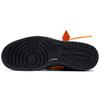Nike Off-White X Air Rubber Dunk University Gold Unisex Sneakers Black CU6015-700